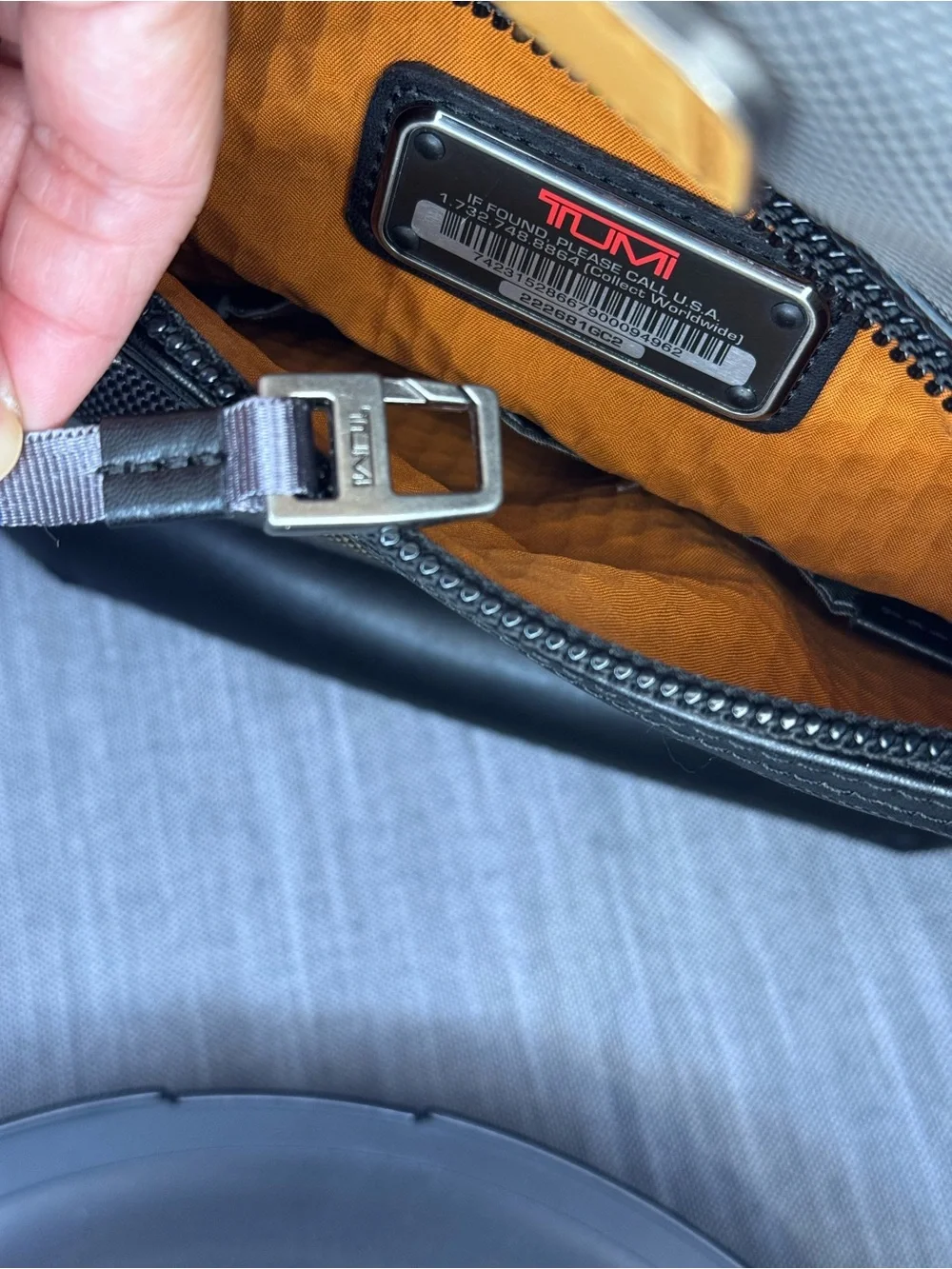 Tumi Alpha Bravo Knox Backpack - Gray/Camouflage